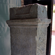 Altar dedicated to Isis and Serapis